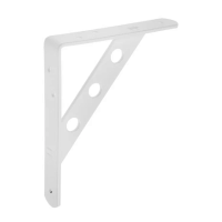 КРОНШТЕЙН УСИЛ БЕЛЫЙ 250*200MM КРОНШТЕЙН УСИЛ БЕЛЫЙ 250*200MM